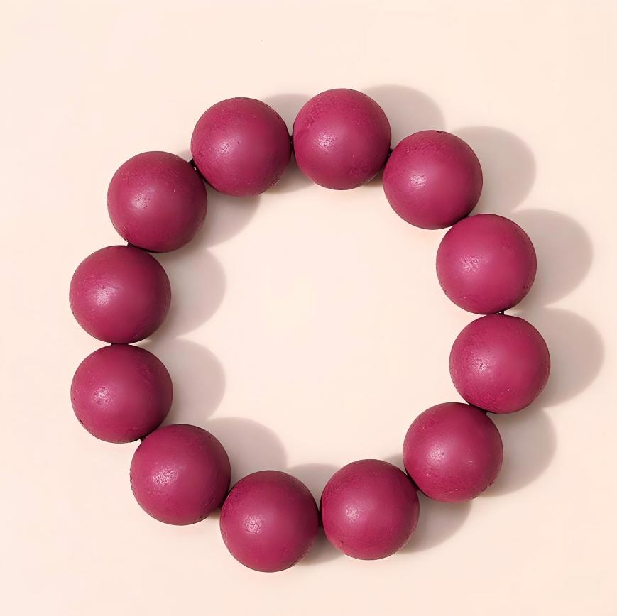 Cherry Blossom Serenity Bracelet: Pure Sakura Beads | Natural Fragrance | Healing Energy