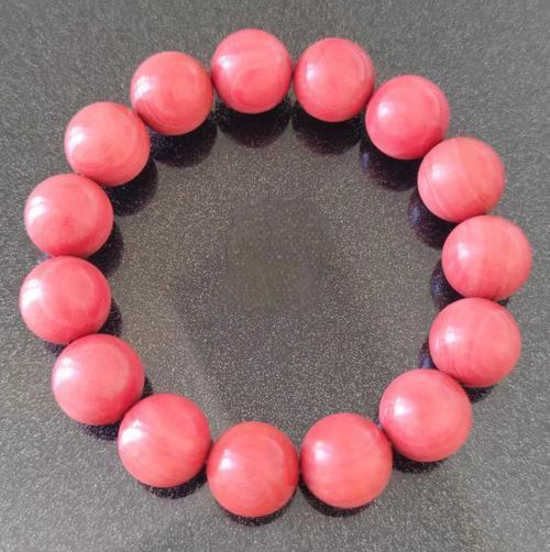 Cherry Blossom Serenity Bracelet: Pure Sakura Beads | Natural Fragrance | Healing Energy